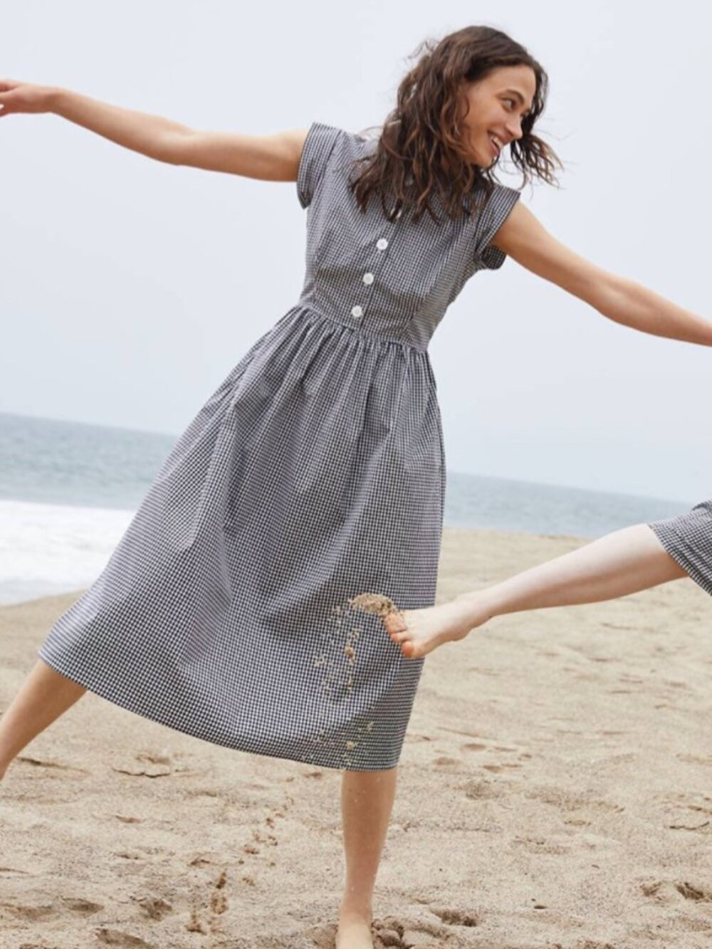 Madewell x Christy Dawn Gingham Dress